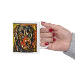 Picture of Flat Coated Retriever-Graffiti Haus Mug