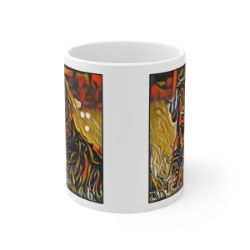 Picture of German Long Haired Pointer-Graffiti Haus Mug