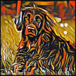 Picture of German Long Haired Pointer-Graffiti Haus Mug