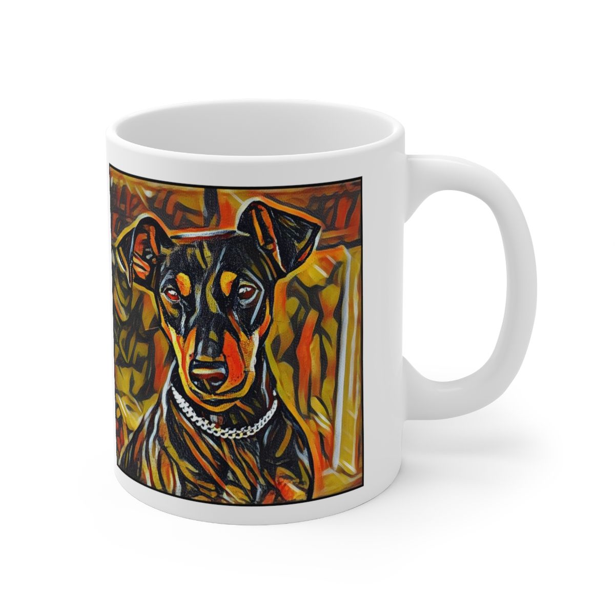 Picture of German Pinscher-Graffiti Haus Mug