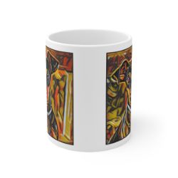 Picture of German Pinscher-Graffiti Haus Mug