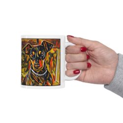 Picture of German Pinscher-Graffiti Haus Mug