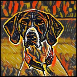 Picture of German Shorthaired Pointer-Graffiti Haus Mug