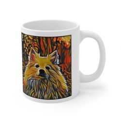 Picture of German Spitz-Graffiti Haus Mug