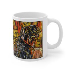Picture of German Wirehaired Pointer-Graffiti Haus Mug