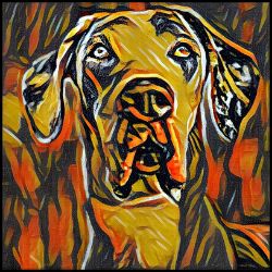 Picture of Great Dane-Graffiti Haus Mug