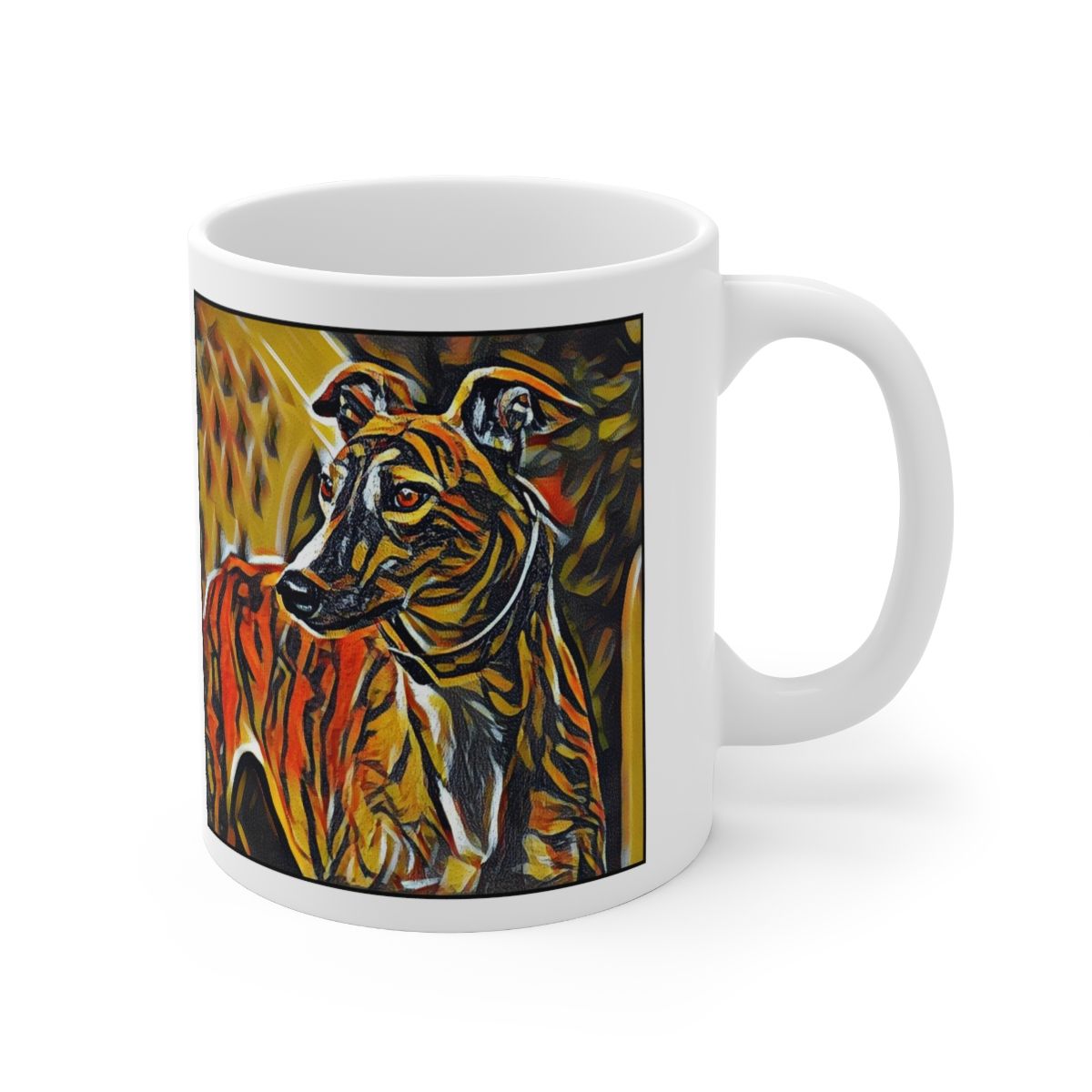Picture of Greyhound-Graffiti Haus Mug