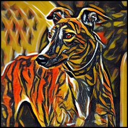 Picture of Greyhound-Graffiti Haus Mug