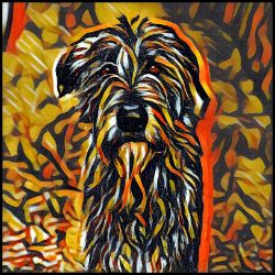 Picture of Irish Wolfhound-Graffiti Haus Mug