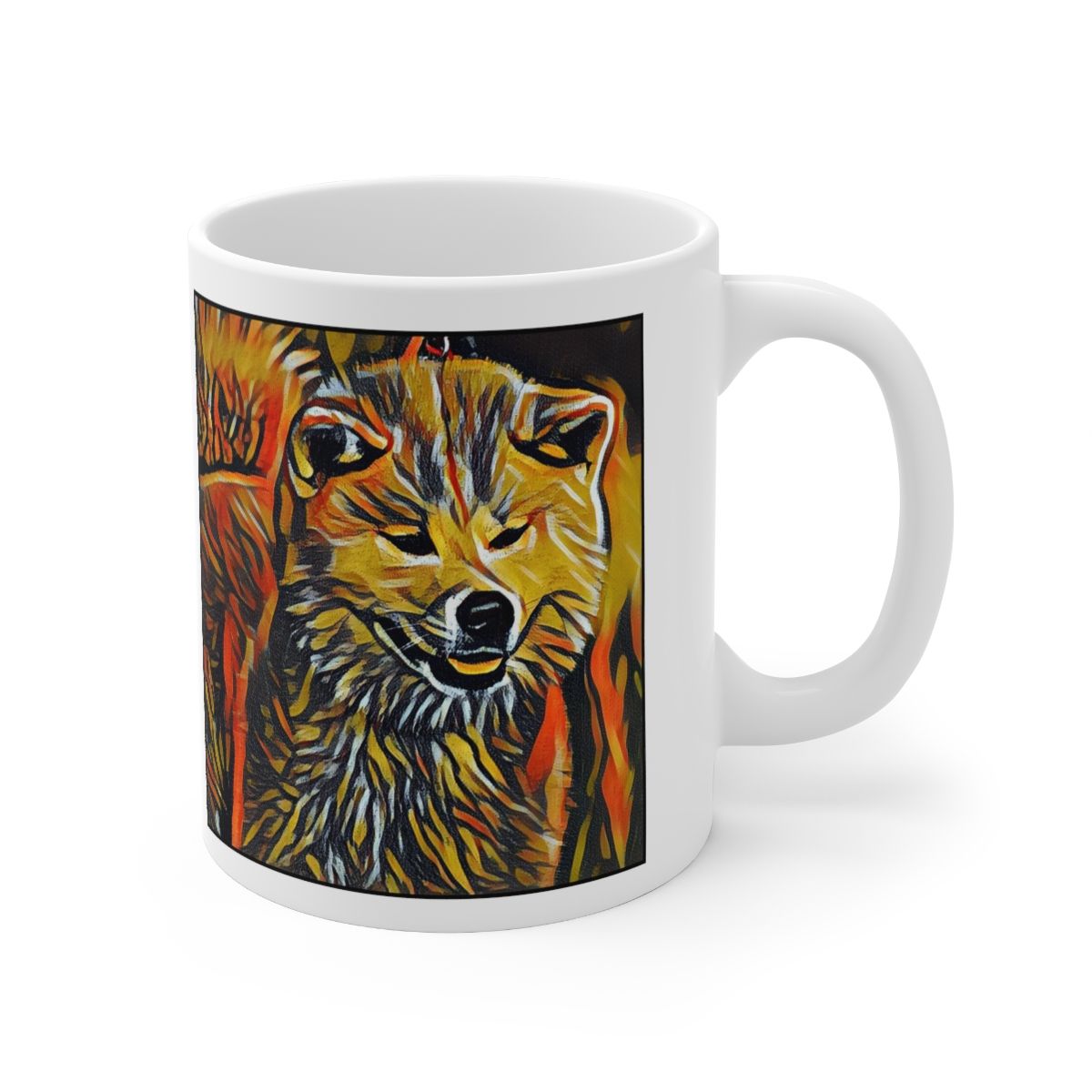 Picture of Japanese Akita Inu-Graffiti Haus Mug
