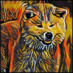 Picture of Japanese Akita Inu-Graffiti Haus Mug