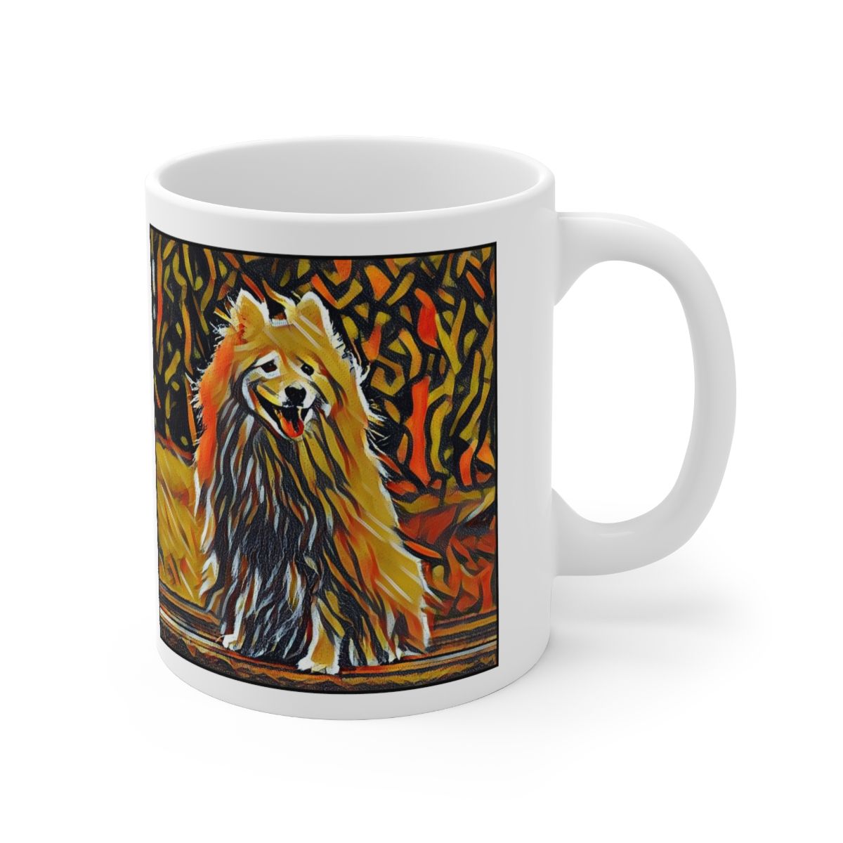 Picture of Japanese Spitz-Graffiti Haus Mug