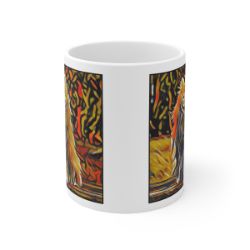 Picture of Japanese Spitz-Graffiti Haus Mug