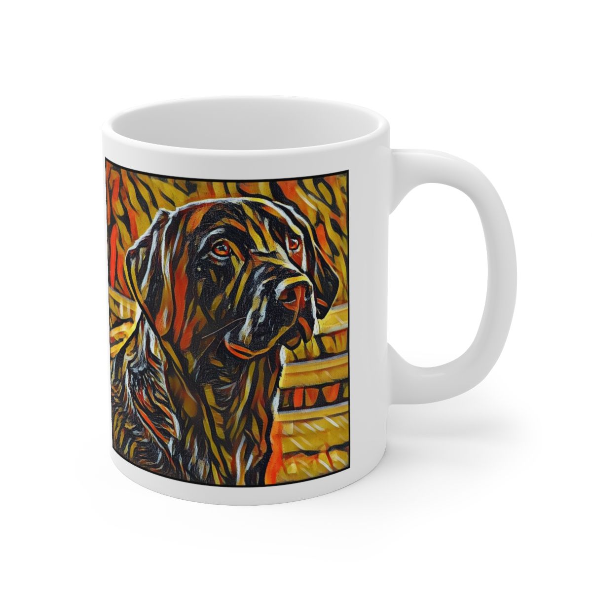 Picture of Labrador Retriever-Graffiti Haus Mug