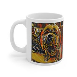 Picture of Lhasa Apso-Graffiti Haus Mug