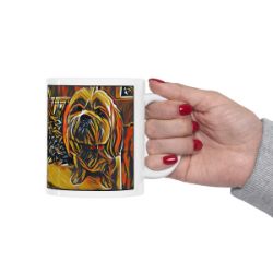 Picture of Lhasa Apso-Graffiti Haus Mug