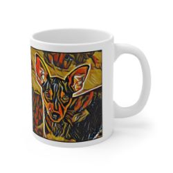 Picture of Miniature Pinscher-Graffiti Haus Mug