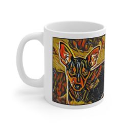 Picture of Miniature Pinscher-Graffiti Haus Mug