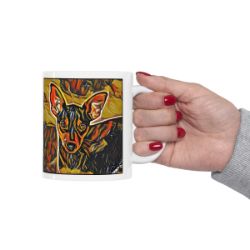 Picture of Miniature Pinscher-Graffiti Haus Mug