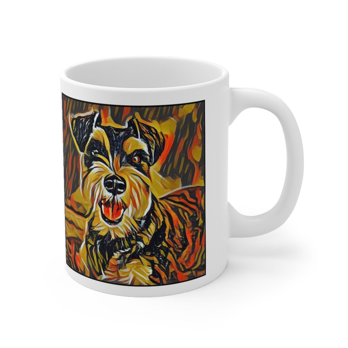 Picture of Miniature Schnauzer-Graffiti Haus Mug