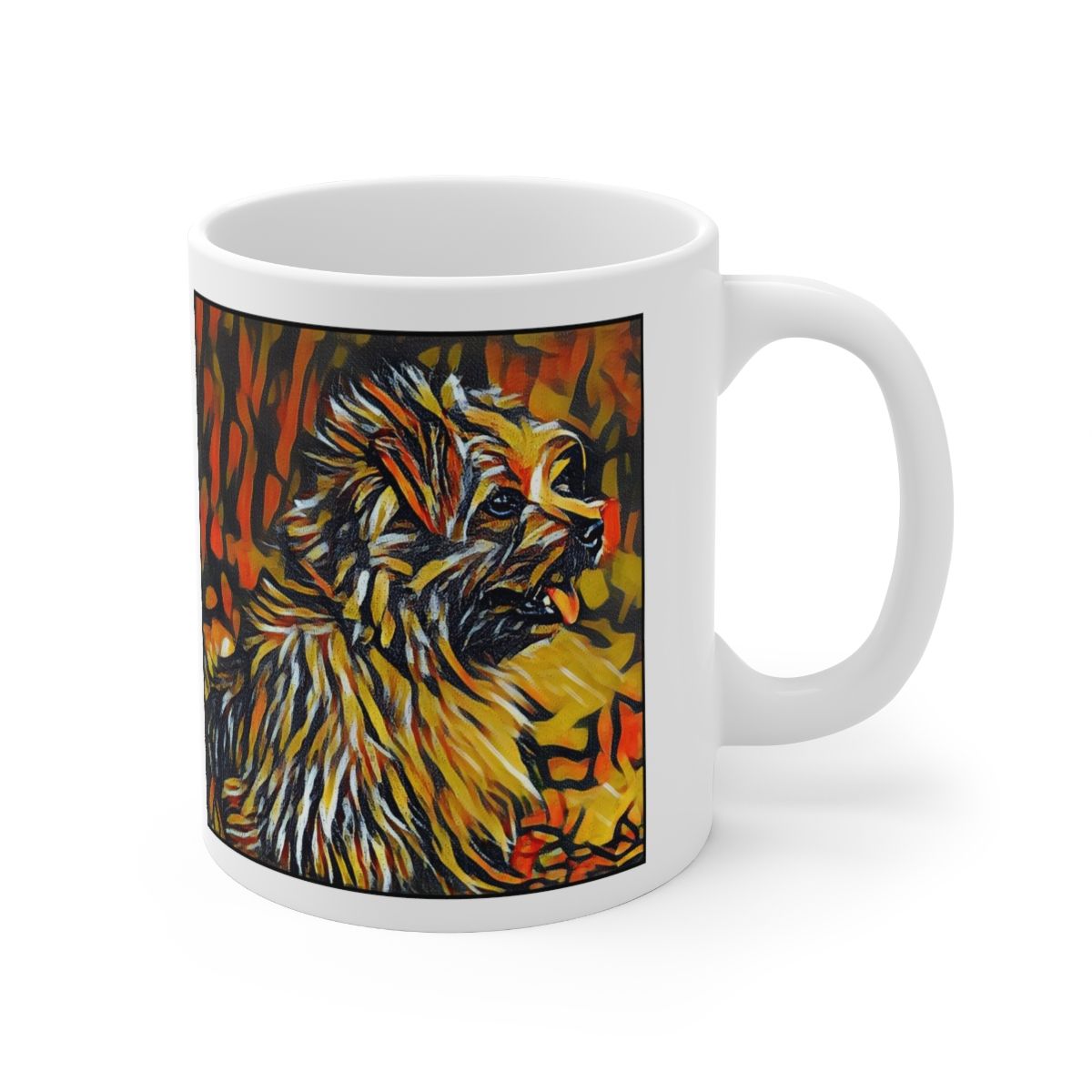 Picture of Norfolk Terrier-Graffiti Haus Mug