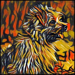Picture of Norfolk Terrier-Graffiti Haus Mug