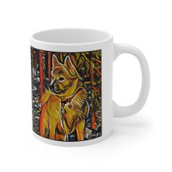 Picture of Norwegian Buhund-Graffiti Haus Mug
