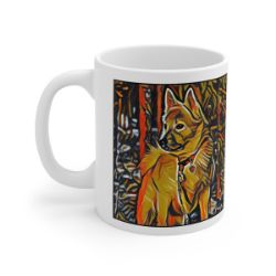 Picture of Norwegian Buhund-Graffiti Haus Mug