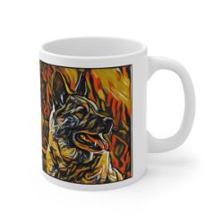 Picture of Norwegian Elkhound-Graffiti Haus Mug