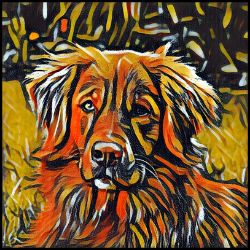 Picture of Nova Scotia Duck Tolling Retriever-Graffiti Haus Mug