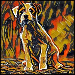 Picture of Parson Russell Terrier-Graffiti Haus Mug