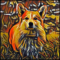 Picture of Pembroke Welsh Corgi-Graffiti Haus Mug