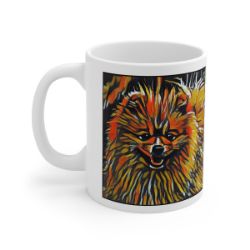 Picture of Pomeranian-Graffiti Haus Mug
