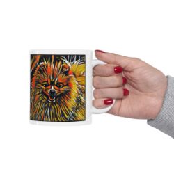Picture of Pomeranian-Graffiti Haus Mug