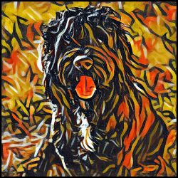 Picture of Portuguese Water Dog-Graffiti Haus Mug