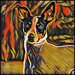Picture of Rat Terrier-Graffiti Haus Mug