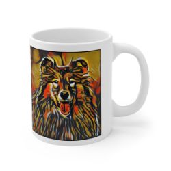 Picture of Rough Collie-Graffiti Haus Mug