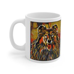 Picture of Rough Collie-Graffiti Haus Mug
