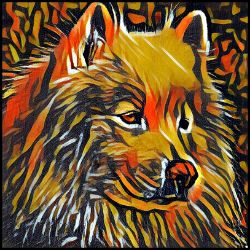 Picture of Samoyed-Graffiti Haus Mug