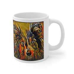 Picture of Shetland Sheepdog-Graffiti Haus Mug
