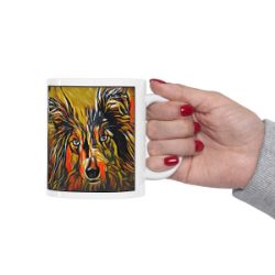 Picture of Shetland Sheepdog-Graffiti Haus Mug