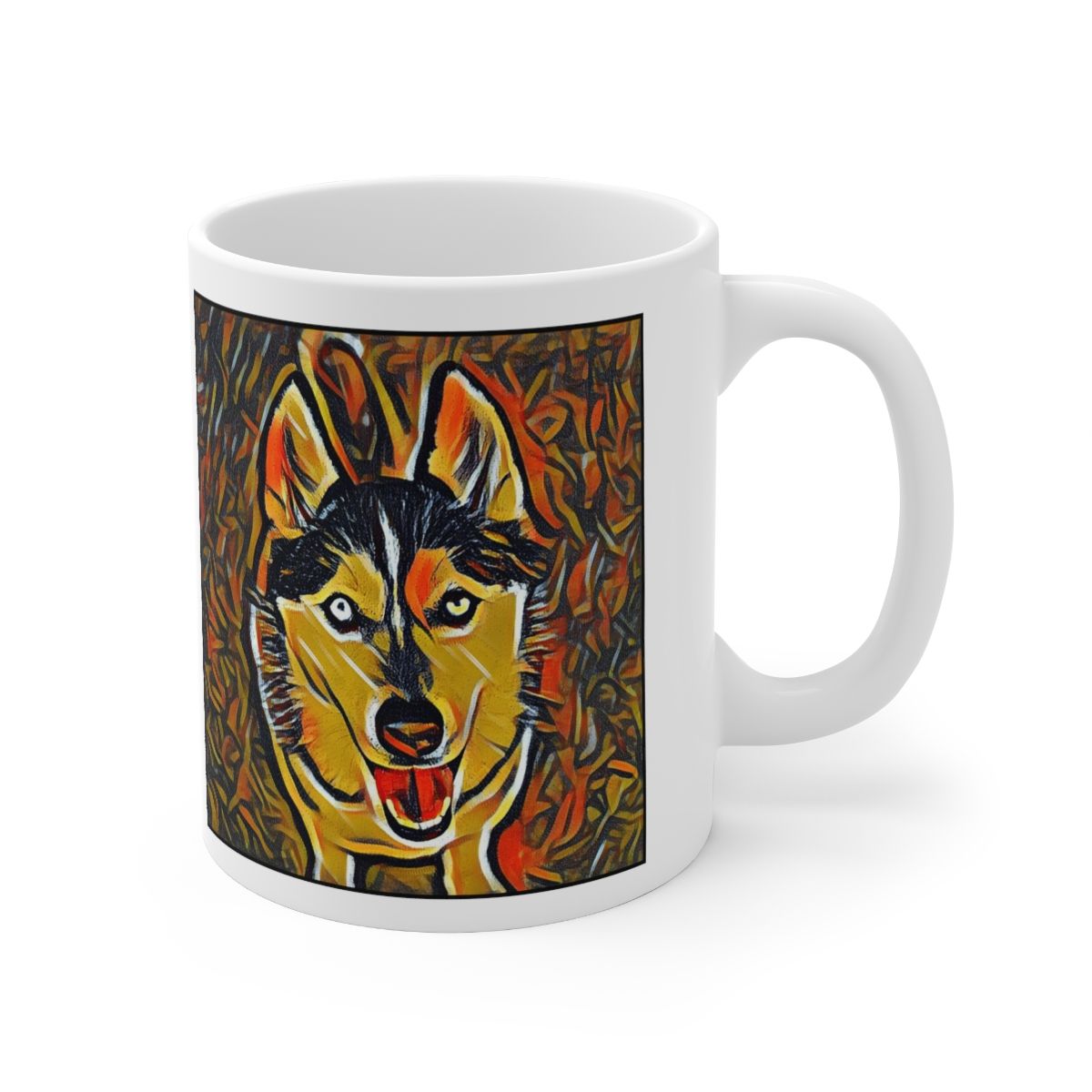 Picture of Siberian Husky-Graffiti Haus Mug