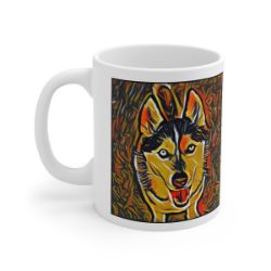 Picture of Siberian Husky-Graffiti Haus Mug