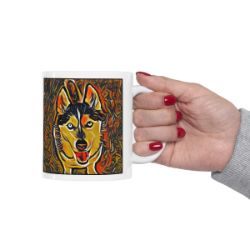 Picture of Siberian Husky-Graffiti Haus Mug