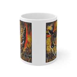 Picture of Swedish Vallhund-Graffiti Haus Mug
