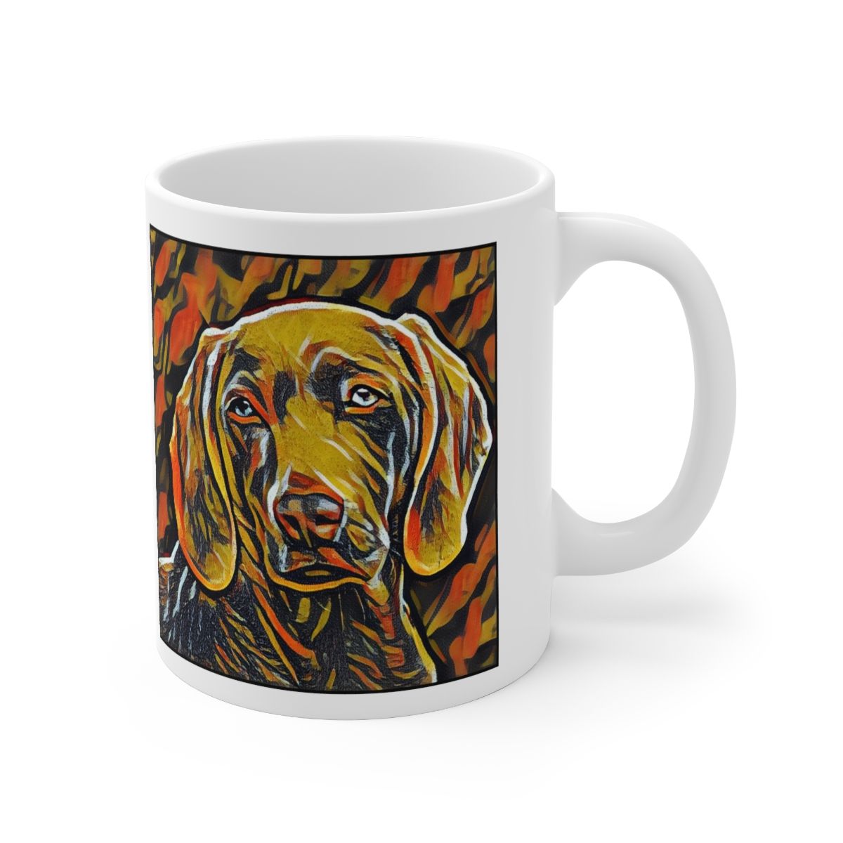 Picture of Weimaraner-Graffiti Haus Mug