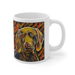 Picture of Weimaraner-Graffiti Haus Mug