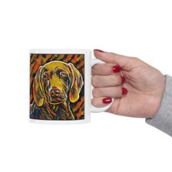Picture of Weimaraner-Graffiti Haus Mug