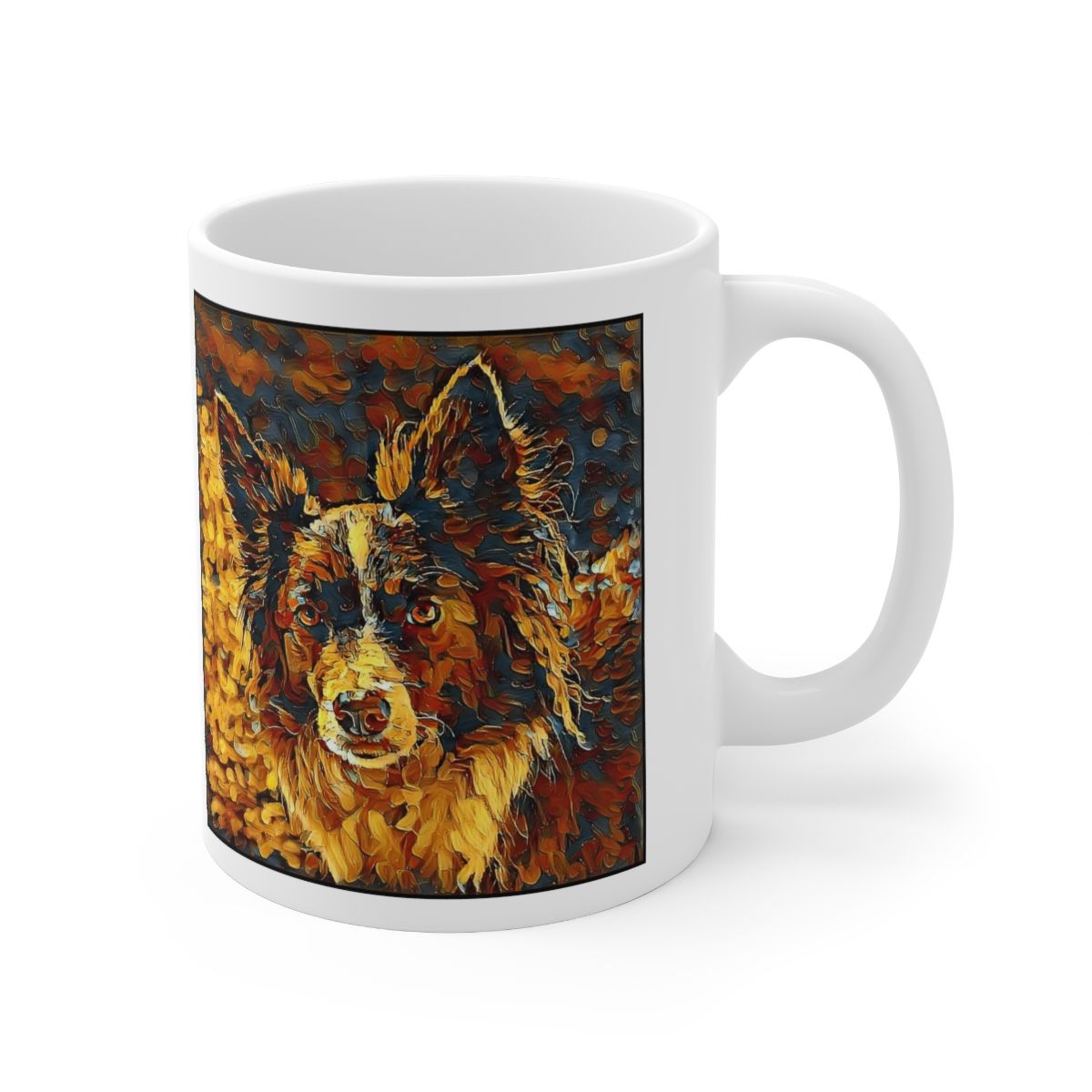 Picture of Border Collie-Painterly Mug