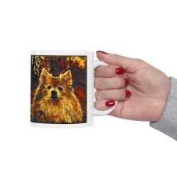 Picture of German Spitz-Painterly Mug